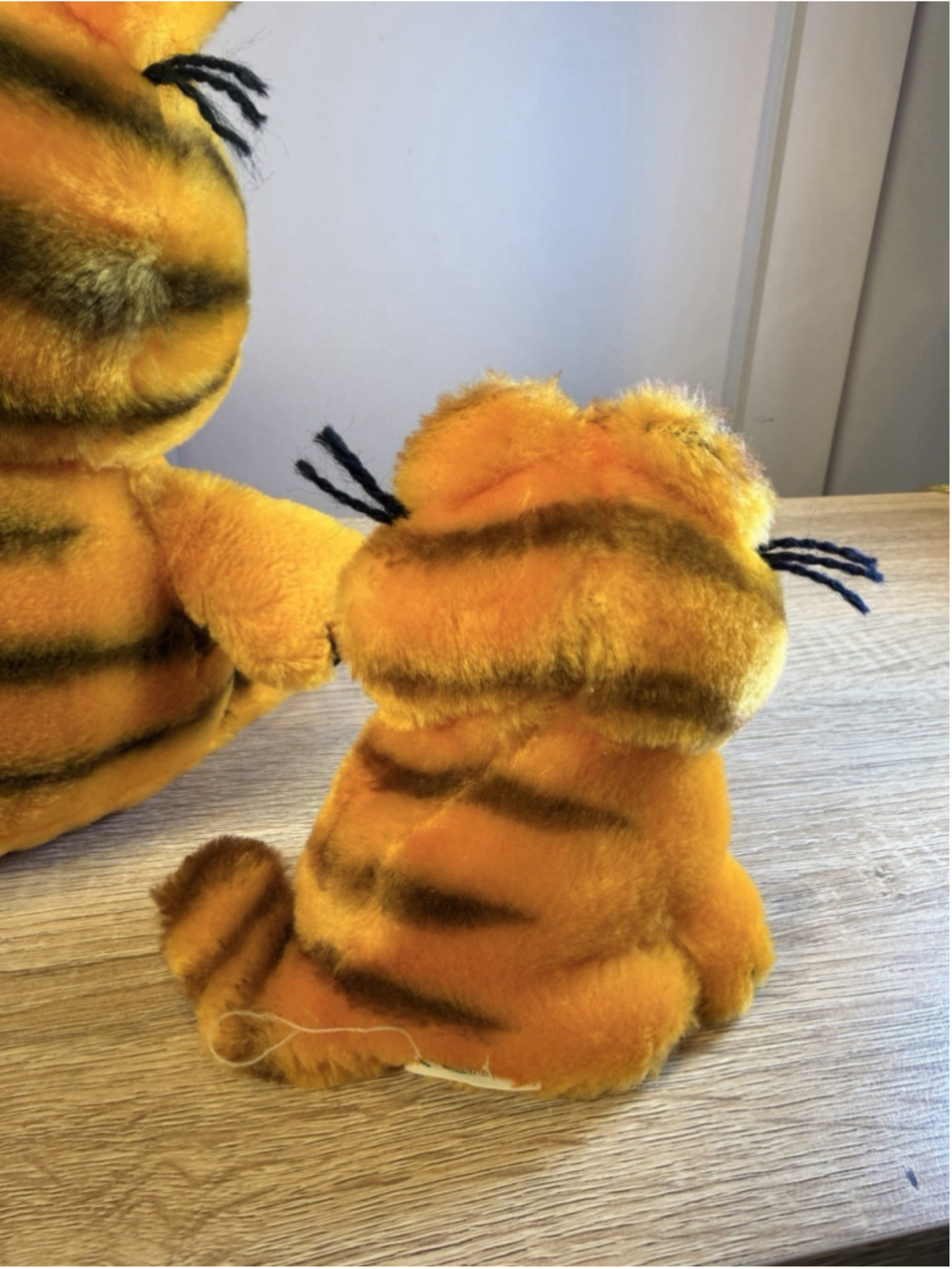 VINTAGE GARFIELD Lot 3 1978 & 1981 Stuffed Plush Cats Dakin Toys 9” - Picture 7 of 12